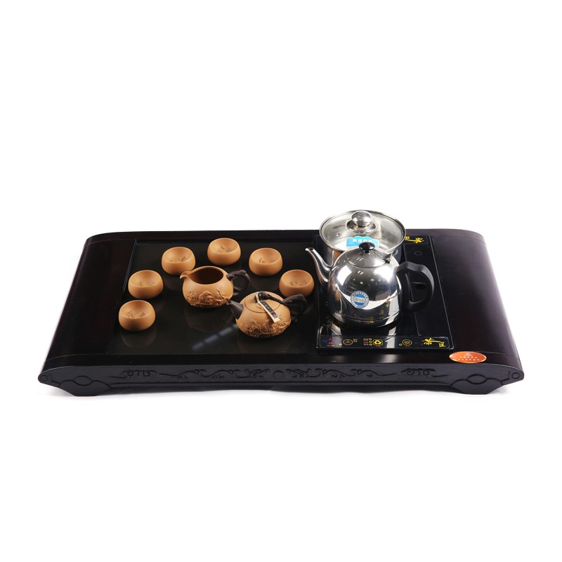 Dr. Shi Black Stone Tea Tray, Outstanding Style, 85*32cm
