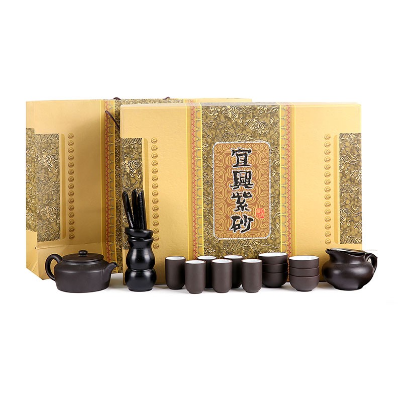 Kung Fu Tea Set, Black